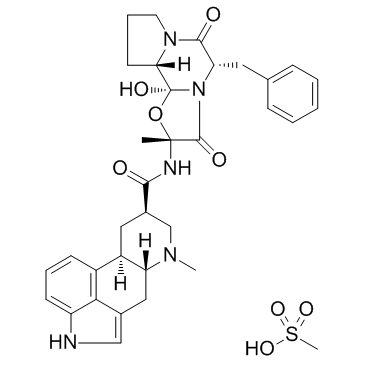 Dihydroergotamine mesylate结构式