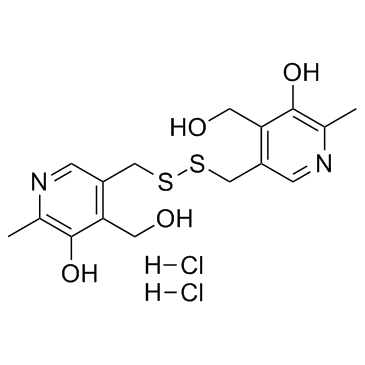 Pyrithioxin dihydrochloride结构式