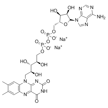 Flavin Adenine Dinucleotide Disodium结构式