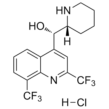 Mefloquine hydrochloride结构式