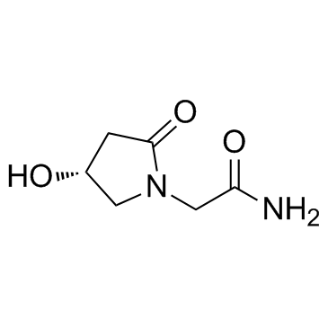 (R)-Oxiracetam结构式