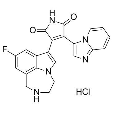 GSK-3 inhibitor 1结构式