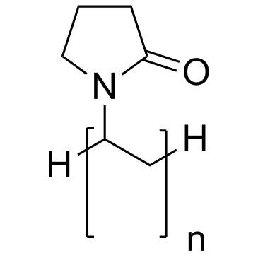 Polyvinylpyrrolidone结构式