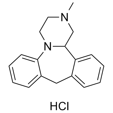 Mianserin hydrochloride结构式