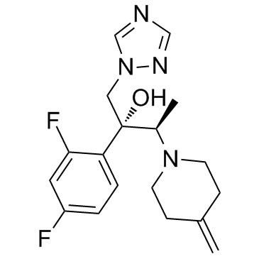 Efinaconazole结构式