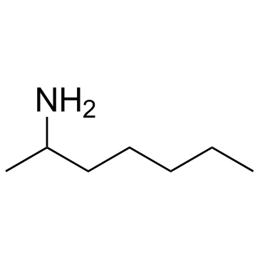 2-Aminoheptane结构式
