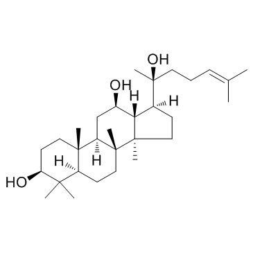 (20S)-Protopanaxadiol结构式