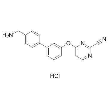 Cysteine Protease inhibitor hydrochloride结构式