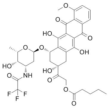 Valrubicin结构式