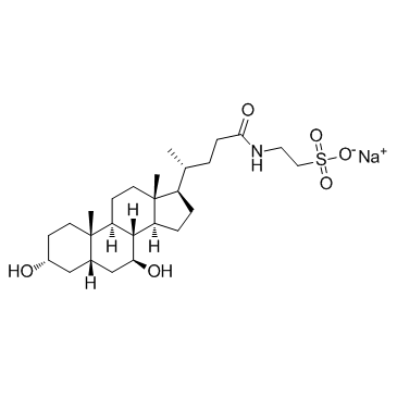 Tauroursodeoxycholate Sodium结构式