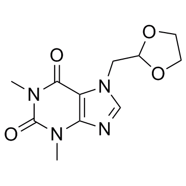 Doxofylline结构式