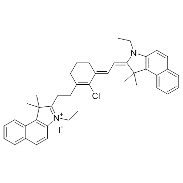 Heptamethine cyanine dye-1结构式