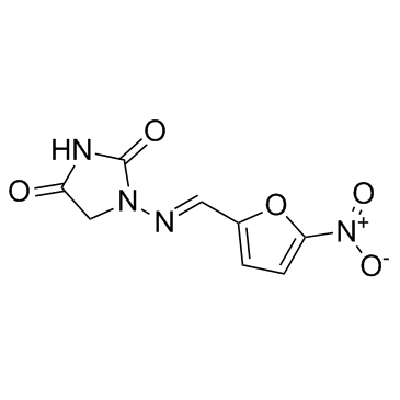 Nitrofurantoin结构式
