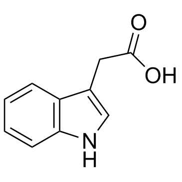 3-Indoleacetic acid结构式