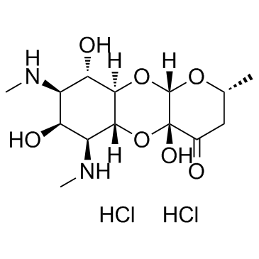 Spectinomycin dihydrochloride结构式