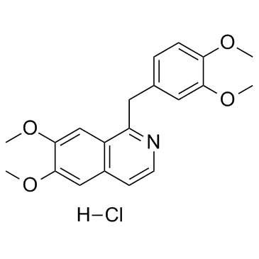 Papaverine hydrochloride结构式