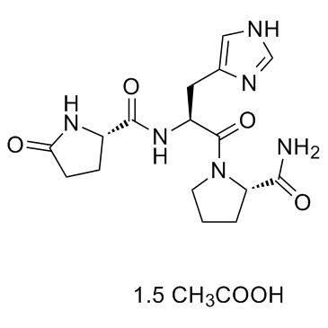 Protirelin Acetate结构式
