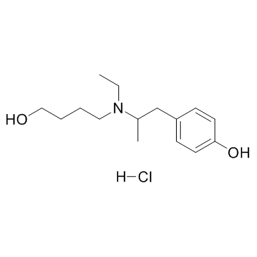 O-desmethyl Mebeverine alcohol hydrochloride结构式