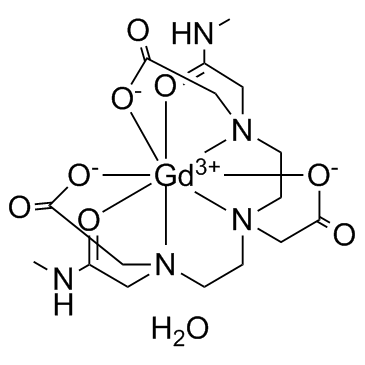 Gadodiamide hydrate结构式