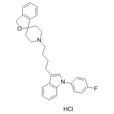 Siramesine hydrochloride结构式