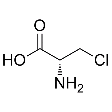 β-Chloro-L-alanine结构式