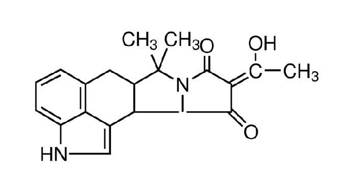 环匹阿尼酸结构式