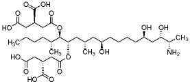 伏马毒素B1结构式