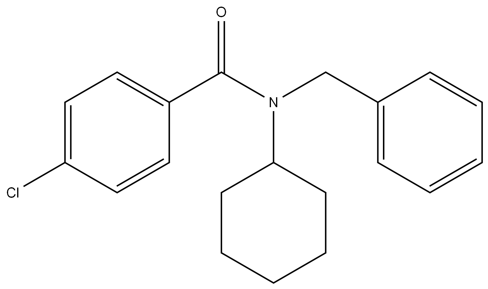 N-BENZYL-4-CHLORO-N-CYCLOHEXYLBENZAMIDE