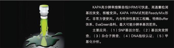 KAPA 高分辨率溶解曲线试剂，KAPA HRM FAST