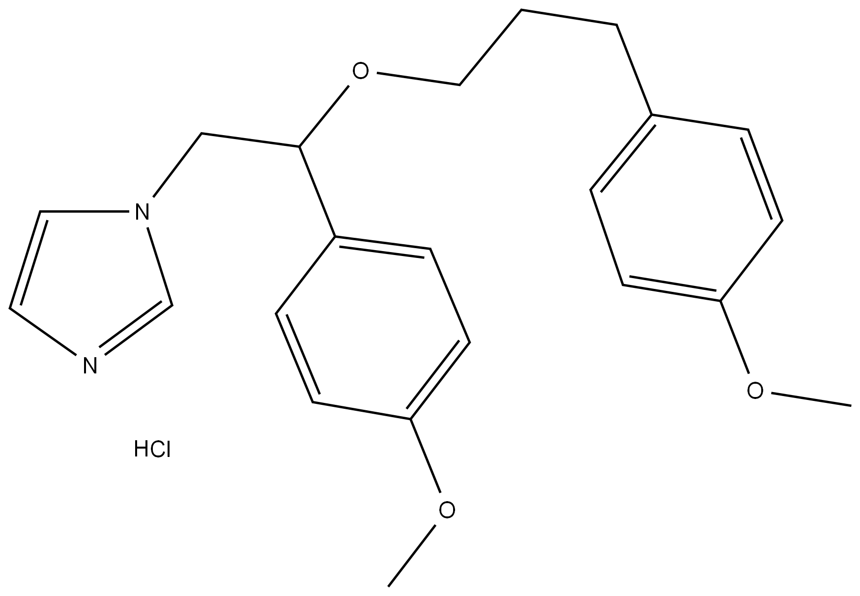 1-[2-(4-甲氧基)-2-[3-(4-甲氧基苯基)丙氧基]乙基]咪唑