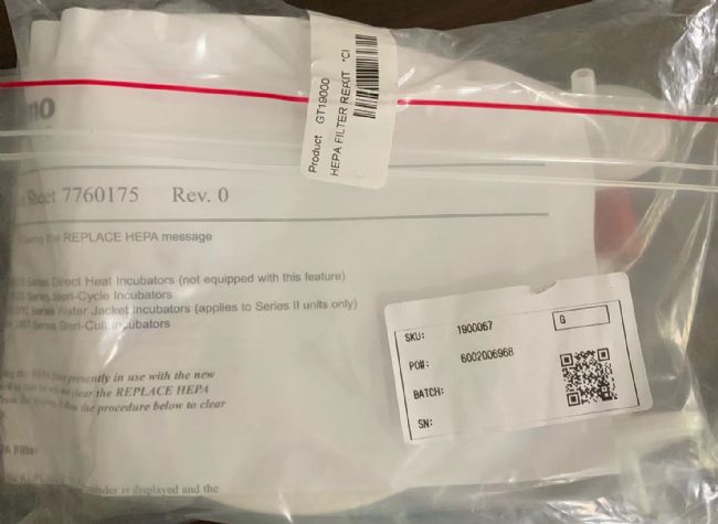 Thermo Scientific™ 备用 HEPA 过滤膜