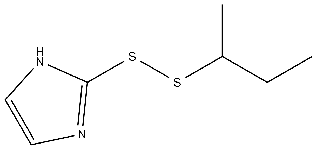 2-(仲丁基二硫基)-1H-咪唑