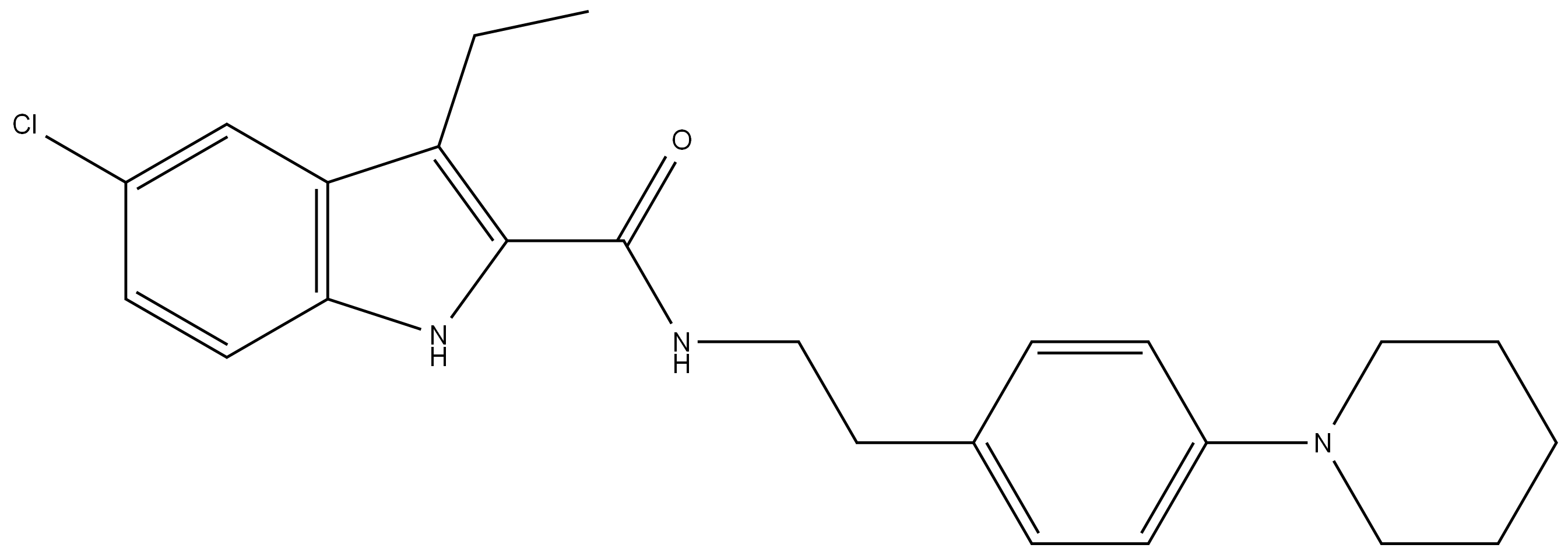 ORG275695-氯-3-乙基-N-[2-[4-(1-哌啶基)苯基]乙基-1H-吲哚-2-甲酰胺