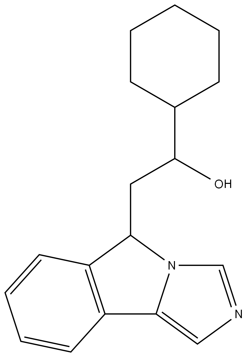 1-CYCLOHEXYL-2-(5H-IMIDAZO[5,1-A]ISOINDOL-5-YL)ETHANOL