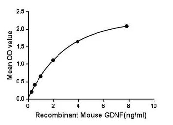 Mouse GDNF protein, His tag