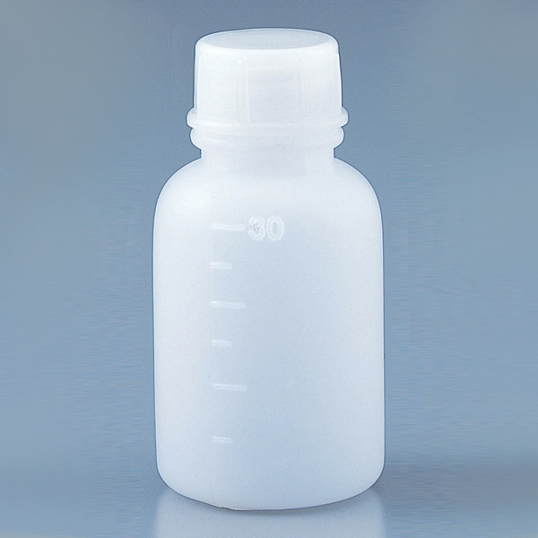 亚速旺ASONE PE瓶 （圆形窄口・白色）Jボトル　丸型細