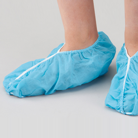 亚速旺ASONE 经济型一次性鞋套 （PP无纺布）シューズカ