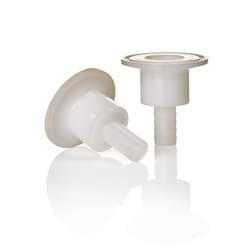 Nalgene&trade; 1 in. 卫生型软管倒钩连接器