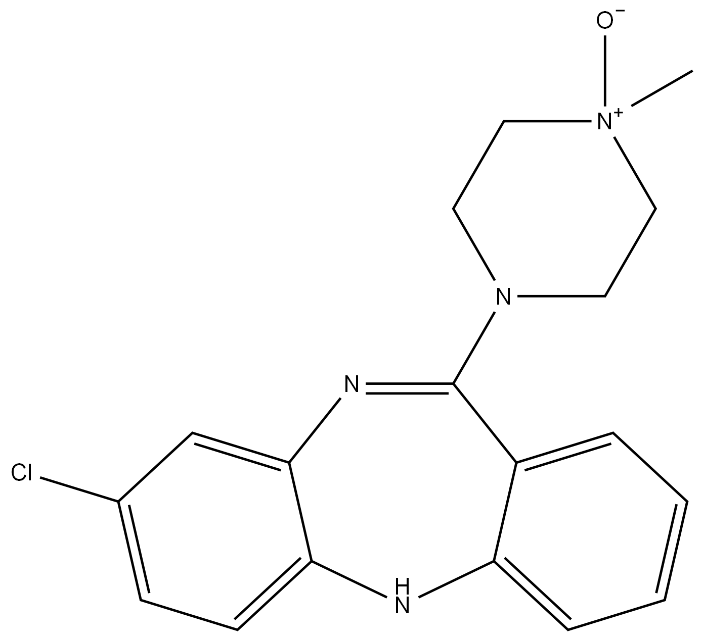 MAJORMETABOLITEOFCLOZAPINE.POSSESSESLITTLEORNOACTIVITYAT5-HTRECEPTORS