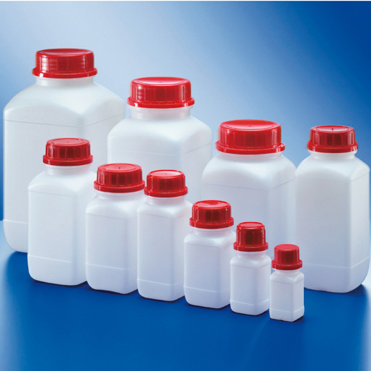 亚速旺ASONE PE瓶 （圆形窄口・白色）Jボトル　丸型細