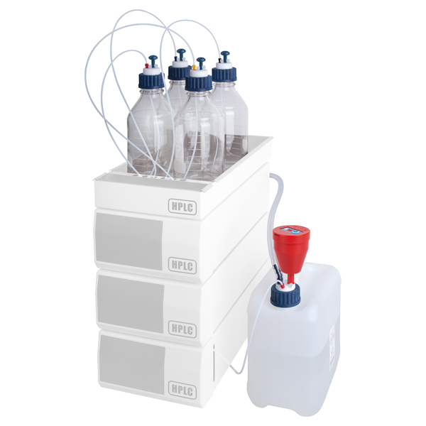 亚速旺ASONE PE瓶 （圆形窄口・白色）Jボトル　丸型細