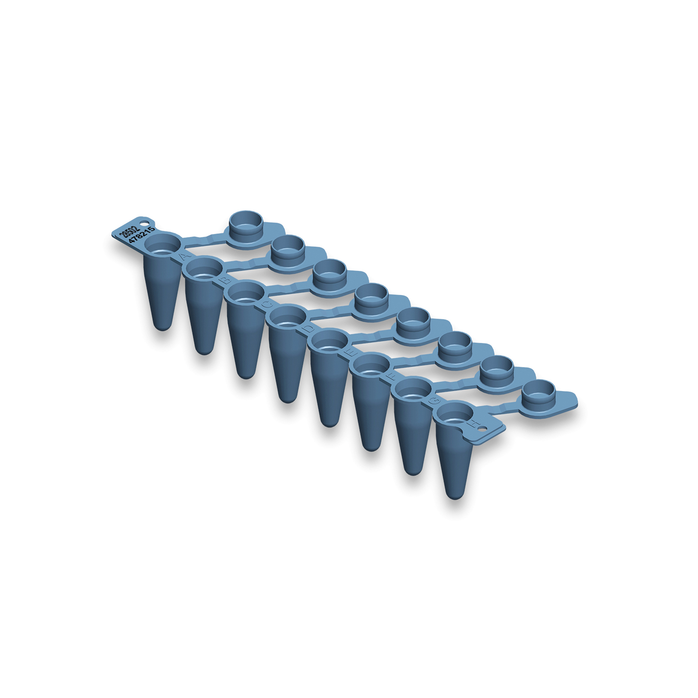 EU 0.1 ml 薄壁独立联盖八联管