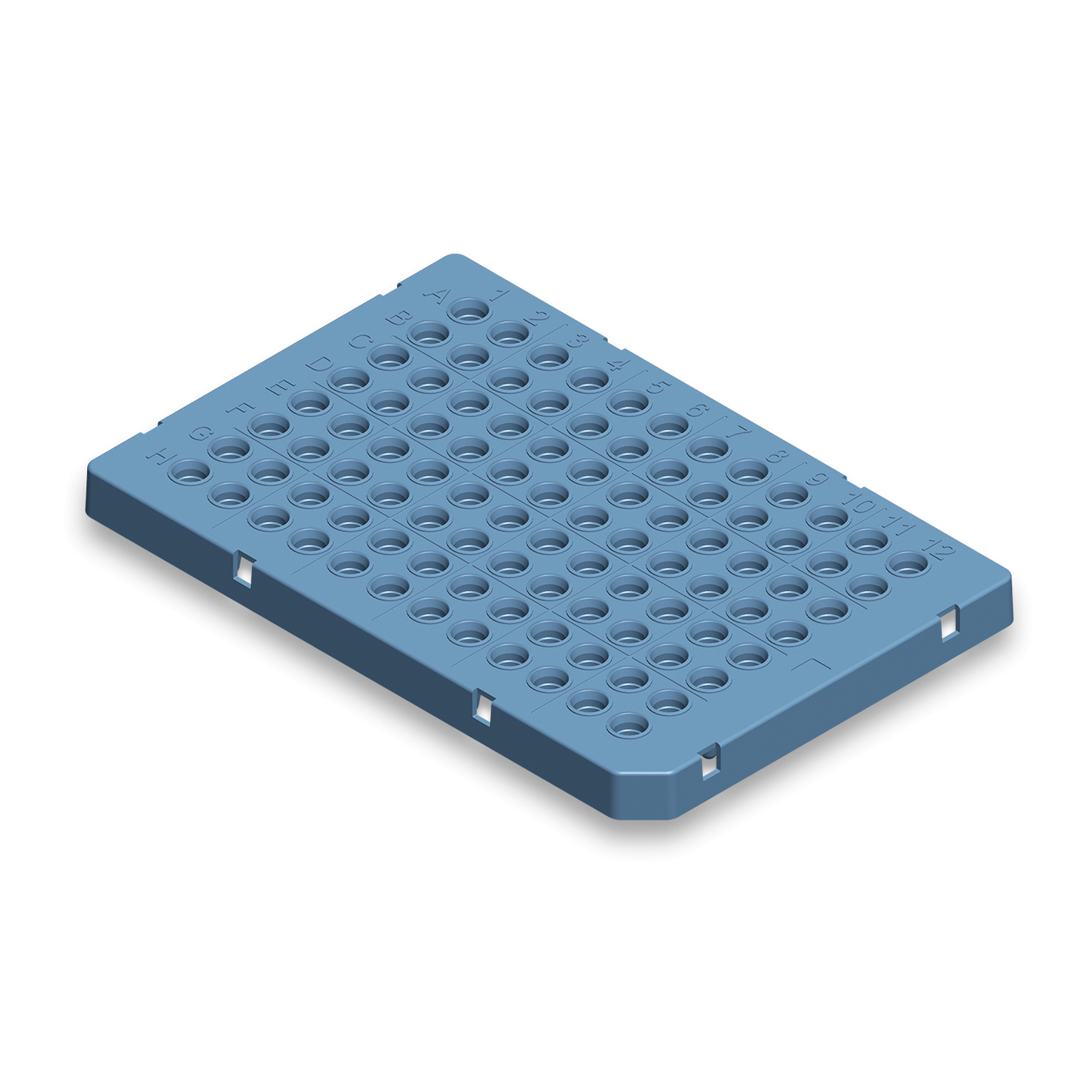 EU 0.1ml 薄壁半裙边96孔板（适用于ROCHE机器 