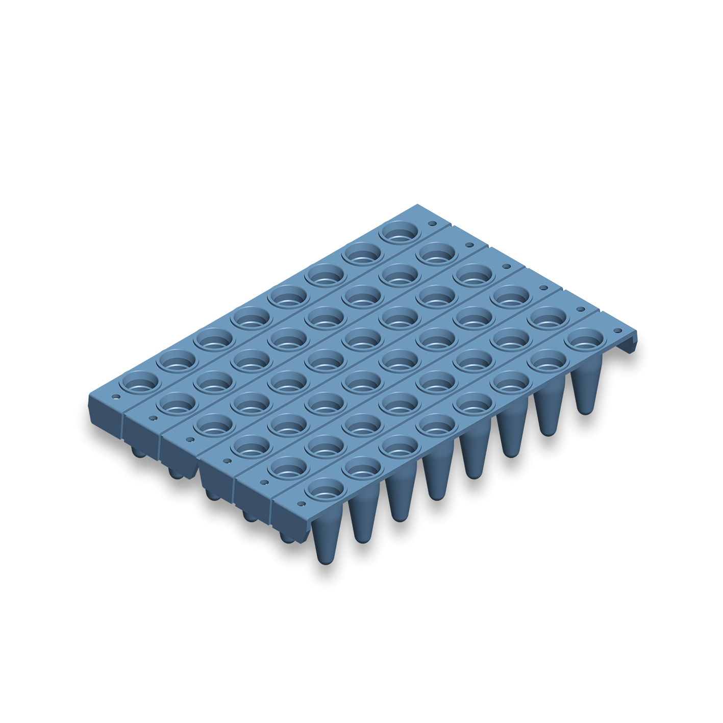 EU 0.1ml 薄壁半裙边48孔板