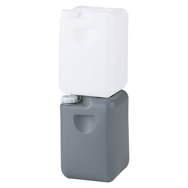 亚速旺ASONE PE瓶 （圆形窄口・白色）Jボトル　丸型細