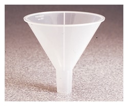 Nalgene&trade; 粉体漏斗, 聚丙烯