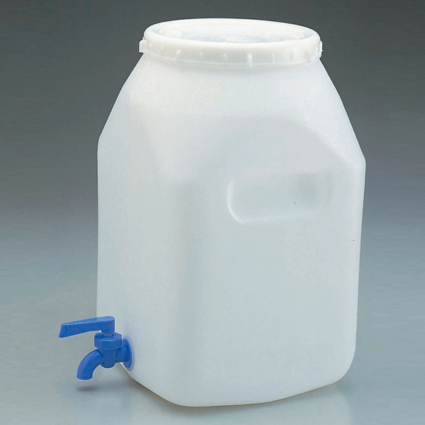 亚速旺ASONE PE瓶 （圆形窄口・白色）Jボトル　丸型細