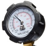 Nalgene™锌/铝手动真空泵(带真空计)