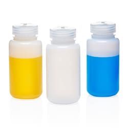 Nalgene&trade; 离心瓶 - 广口，HDPE，PP螺旋封盖