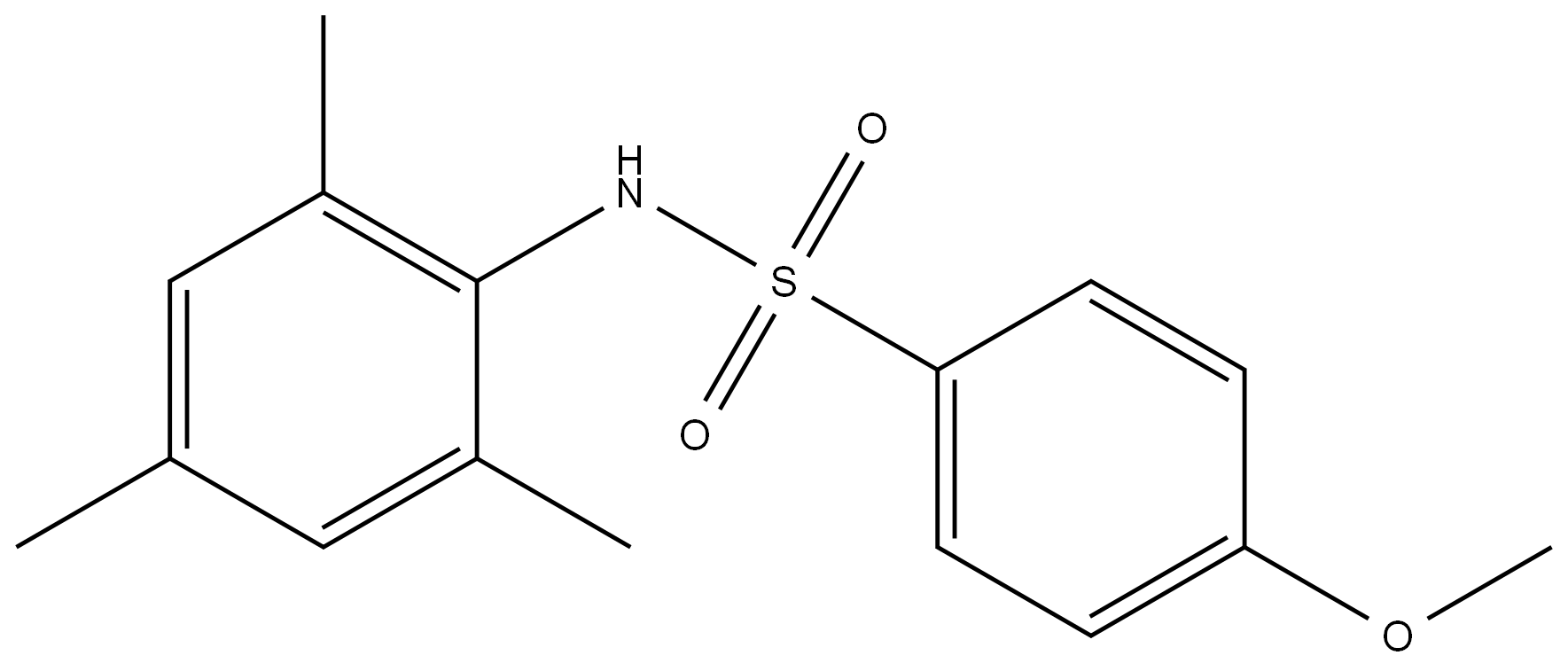 4-甲氧基-N-(2,4,6-三甲基苯)苯磺酰胺,97%
